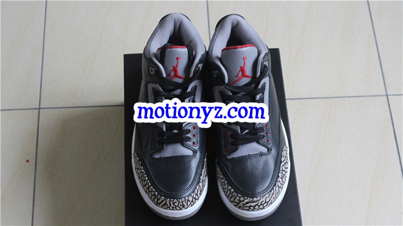 Authentic Air Jordan 3 Retro Black Cement